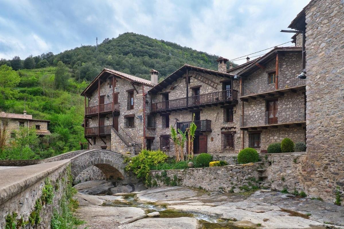 Llanars, En Vall De Camprodon Vistas Montana De Frente, Ascensor, Orientacion Sur, Chimenea, Wifi, Mollo Park, Vallter, Hipica, Golf Exterior foto